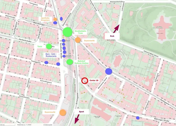 Zentrum 18 - Center 18 Апартаменты Вена